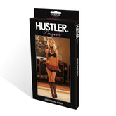 Sultry Sheer Knee-High Bodystockings with Garters Body Stockings